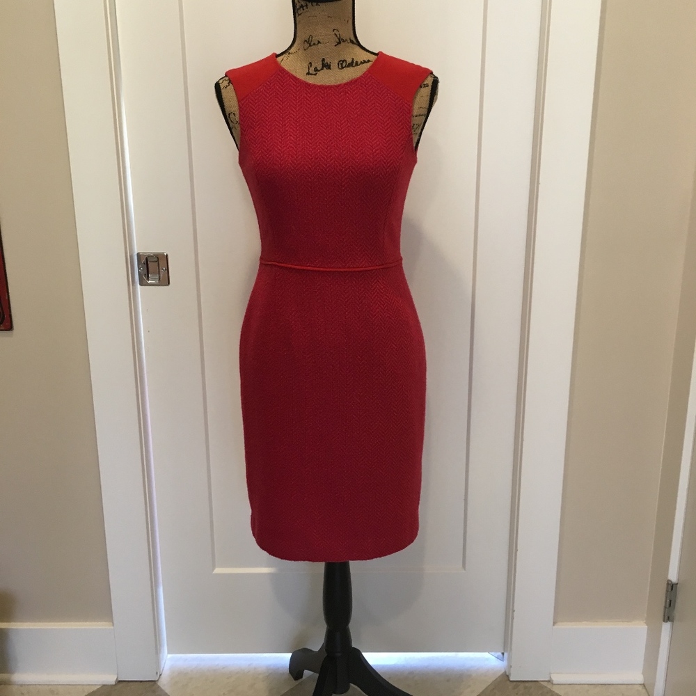 J Crew wool sheath dress